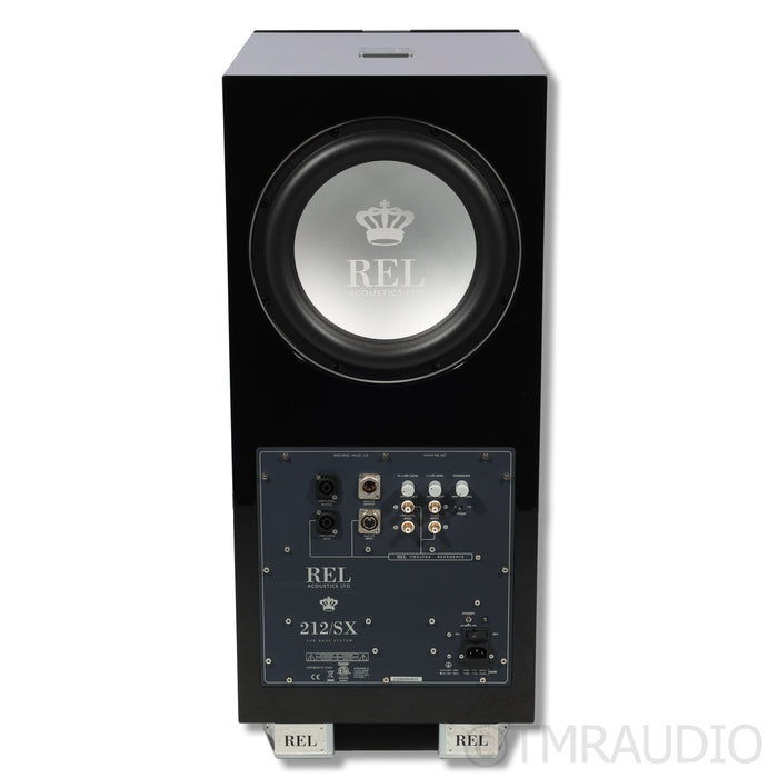 REL Acoustics 212/SX Subwoofer Dual 12"; Gloss Black (2/2)