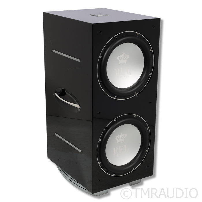 REL Acoustics 212/SX Subwoofer Dual 12"; Gloss Black (2/2)