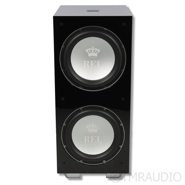 REL Acoustics 212/SX Subwoofer Dual 12"; Gloss Black (2/2)