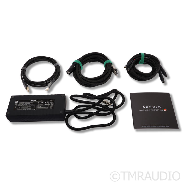 Warwick Aperio Electrostatic Headphone System; Black; GoldenSound Edition