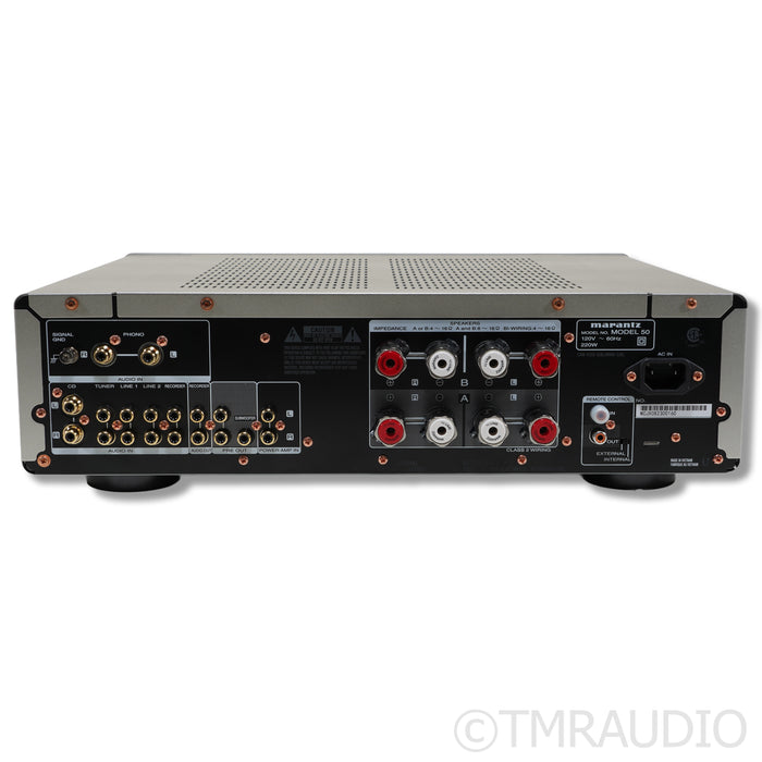 Marantz Model 50 Integrated Amplifier; MM Phono