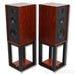Wharfedale Linton 85th Anniversary Bookshelf Speakers; Walnut Pair with Stands