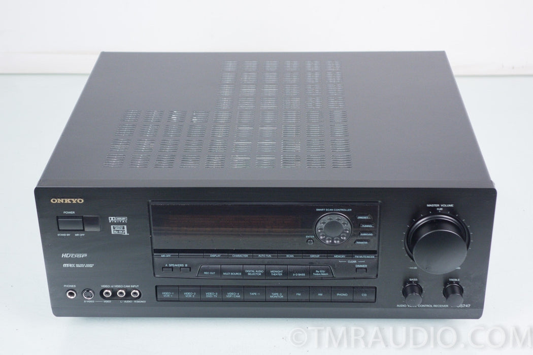 Onkyo TX-DS747 Home Theater / Stereo Receiver w/ Phono Input
