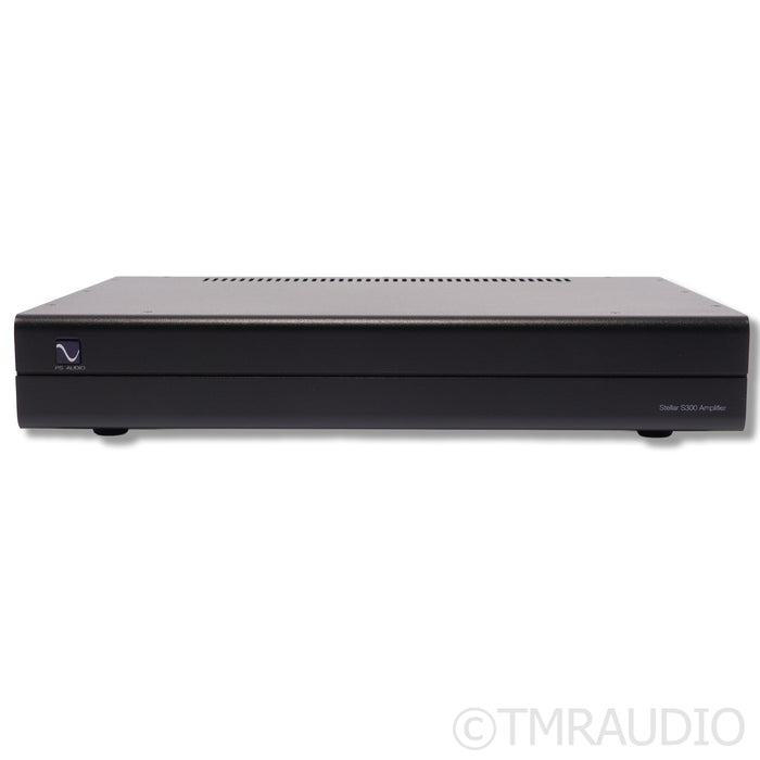 PS Audio Stellar S300; Stereo Power Amplifier; Black