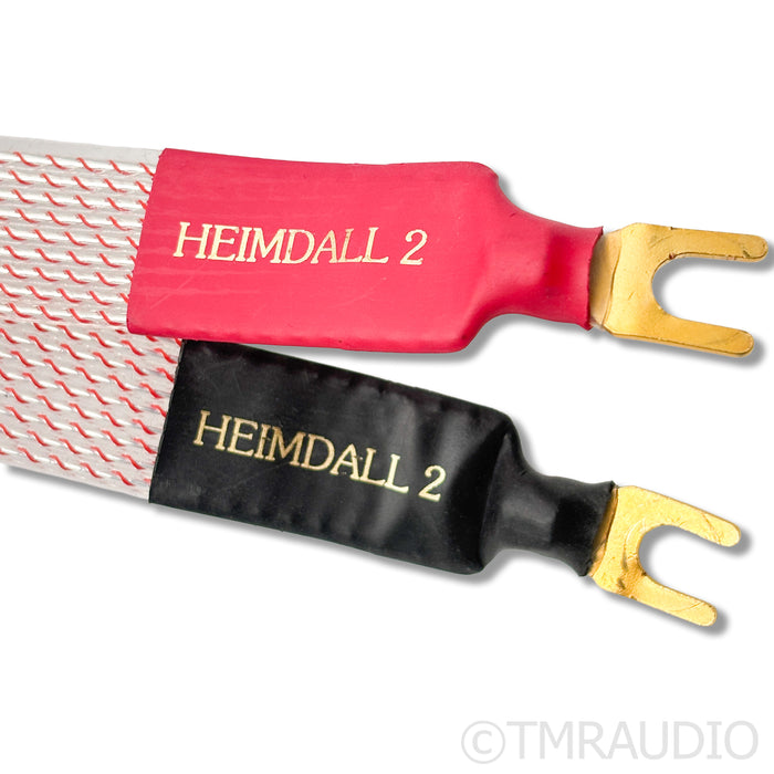 Nordost Heimdall 2 Speaker Cables; 2.5m Pair; 1/4" Spades