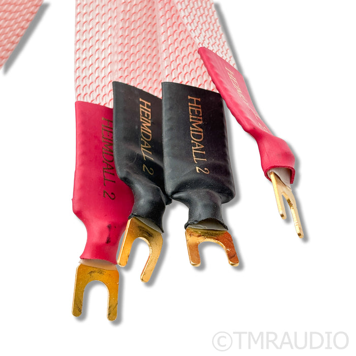 Nordost Heimdall 2 Speaker Cables; 2.5m Pair; 1/4" Spades