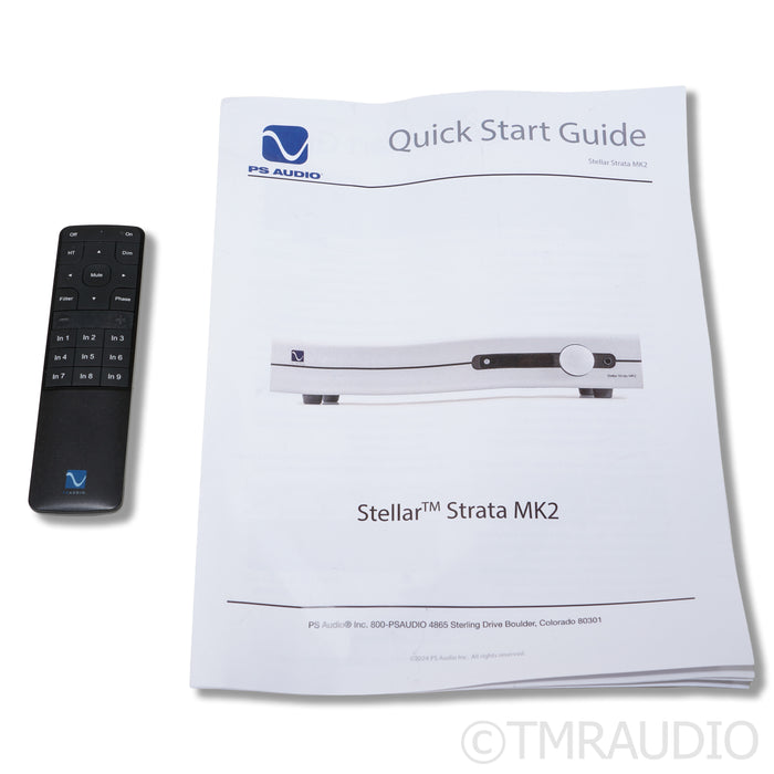 PS Audio Stellar Strata MK2 Stereo Integrated Amplifier; MM / MC Phono