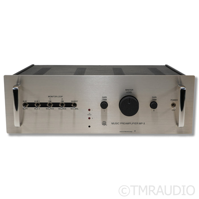 Atma-Sphere MP3 3.3 Stereo Tube Preamplifier; V-Cap / Dampening Upgrades