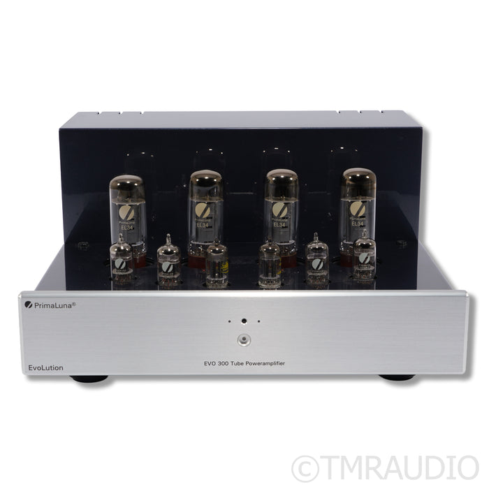 PrimaLuna Evo 300 Stereo Tube Power Amplifier; Silver