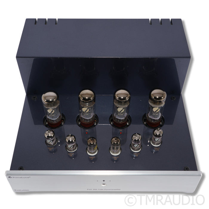 PrimaLuna Evo 300 Stereo Tube Power Amplifier; Silver