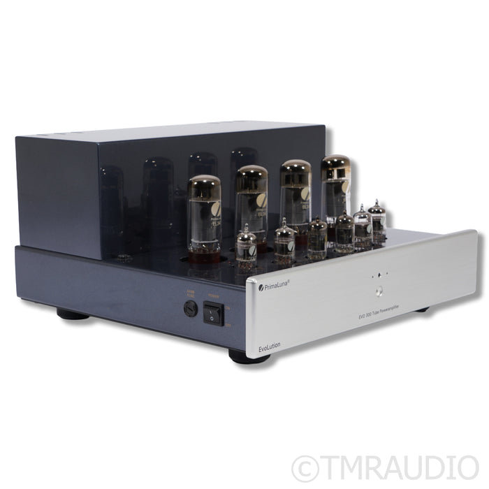 PrimaLuna Evo 300 Stereo Tube Power Amplifier; Silver