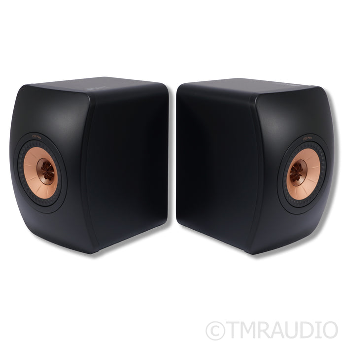 KEF LS50 Meta Bookshelf Speaker; Pair Black