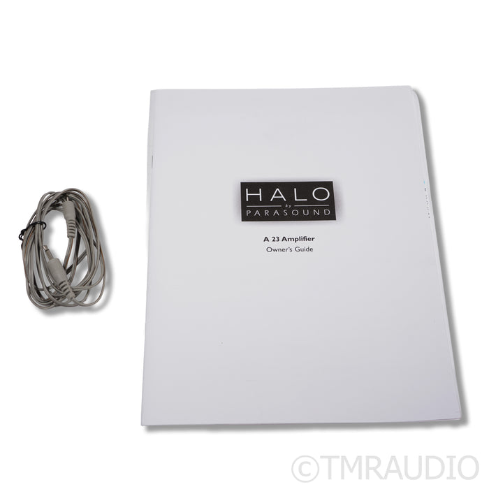 Parasound Halo A 23 Stereo Power Amplifier; A23