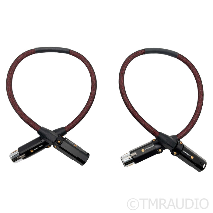 Moon Audio Silver Dragon XLR Cables; 1.5ft Pair Balanced Interconnects
