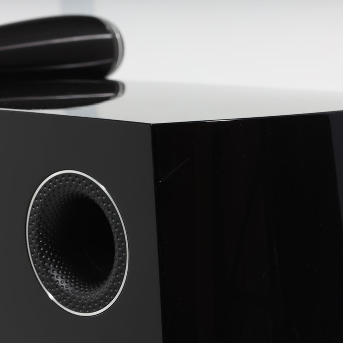 Bowers & Wilkins HTM81 D4 Center Channel Speaker; Gloss Black w/ Stand