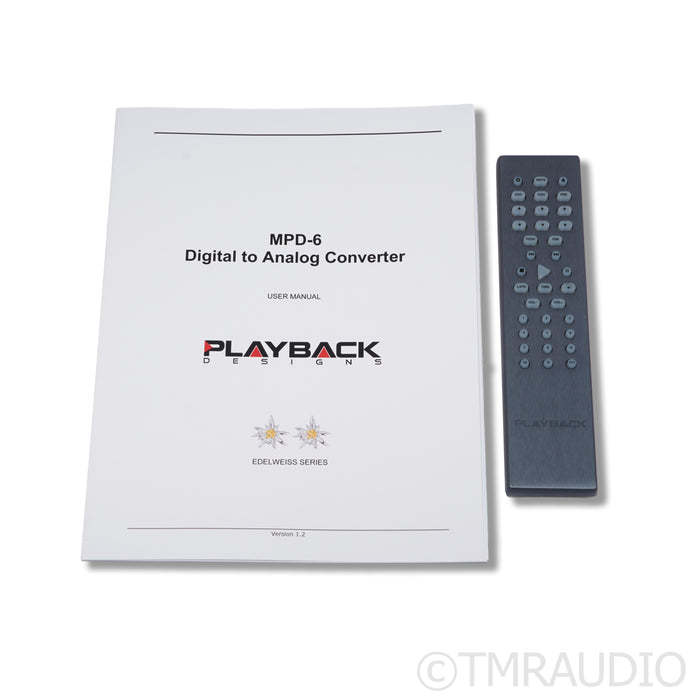 Playback Designs MPD-6  DAC; X-Stream Option
