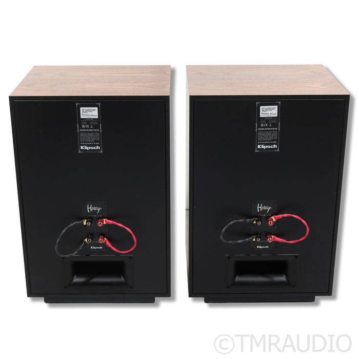 Klipsch Heresy IV Floorstanding Speaker; American Walnut Pair