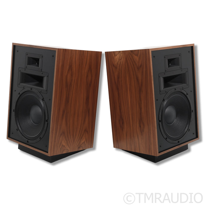 Klipsch Heresy IV Floorstanding Speaker; American Walnut Pair