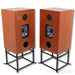 Graham Audio LS5/8s Bookshelf Speakers; Cherry Pair w/ Stands
