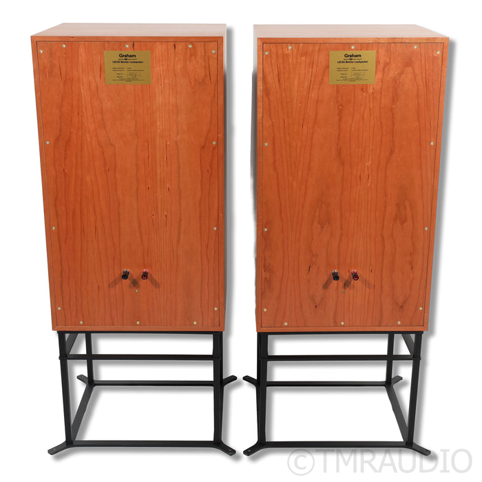 Graham Audio LS5/8s Bookshelf Speakers; Cherry Pair w/ Stands