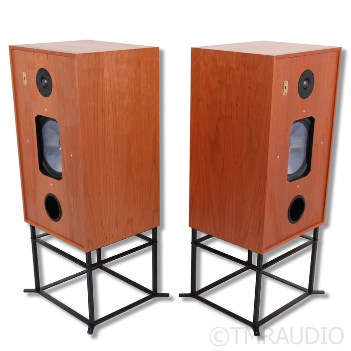 Graham Audio LS5/8s Bookshelf Speakers; Cherry Pair w/ Stands