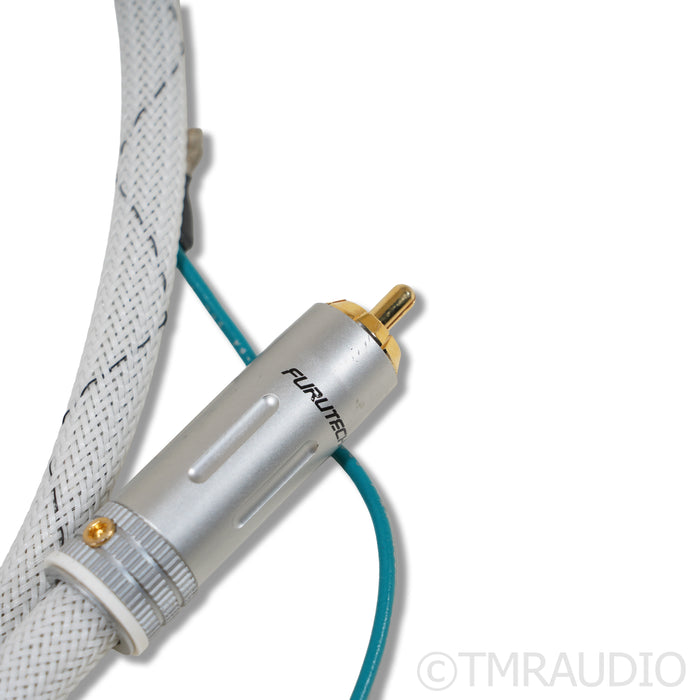 WyWires Platinum Phono DIN to RCA Cable; 4ft Tonearm Interconnect