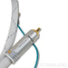 WyWires Platinum Phono DIN to RCA Cable; 4ft Tonearm Interconnect
