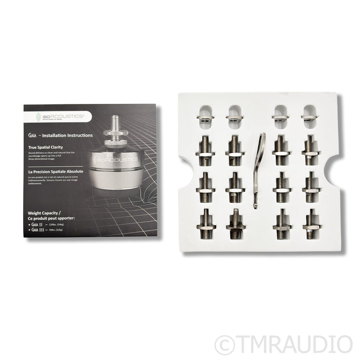 IsoAcoustics Gaia II Isolation Footers; Set of Four