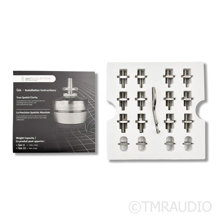 IsoAcoustics Gaia II Isolation Footers; Set of Four