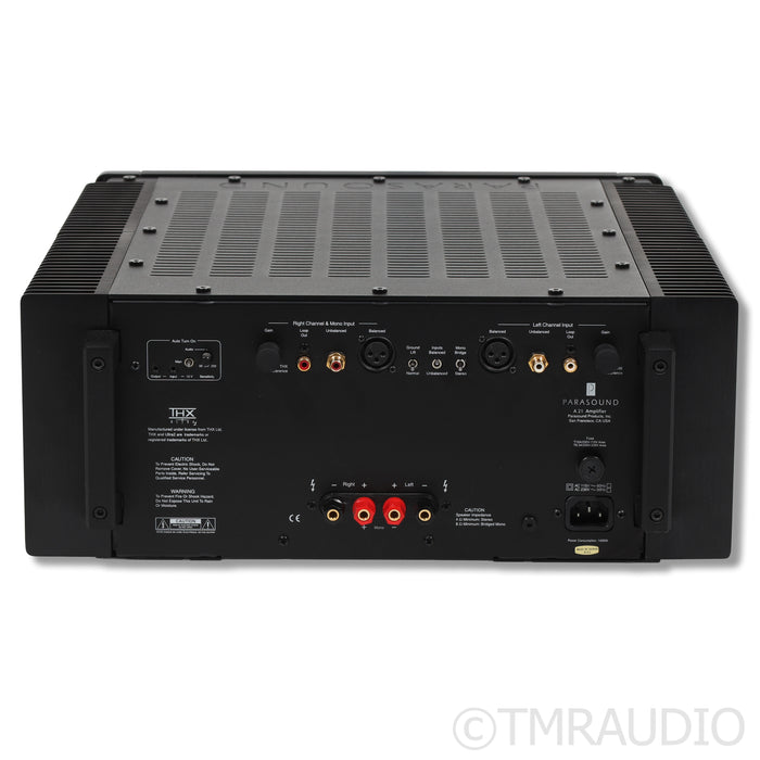 Parasound Halo A21 Stereo Power Amplifier; A 21