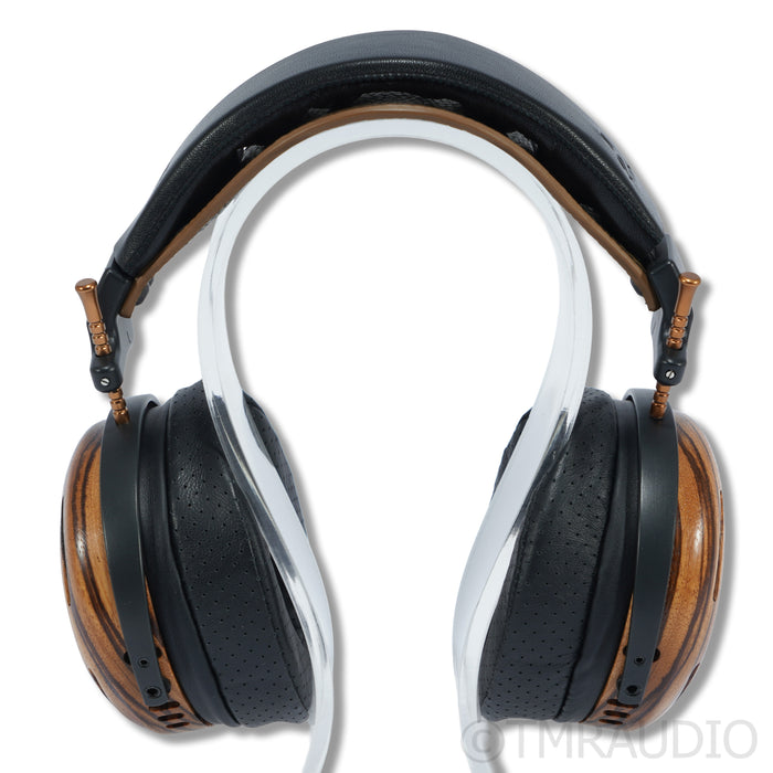 ZMF Atrium Open Back Headphones; Copper / Zebrawood Pair