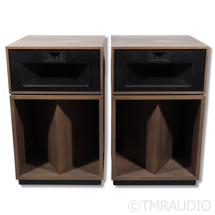 Klipsch La Scala AL5 Floorstanding Speakers; Distressed Oak Pair