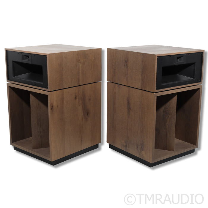 Klipsch La Scala AL5 Floorstanding Speakers; Distressed Oak Pair