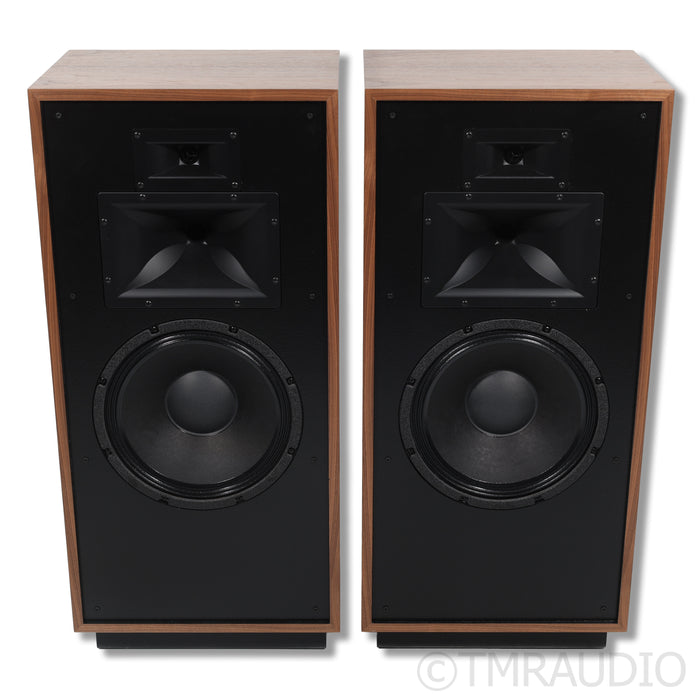 Klipsch Forte IV Floorstanding Speaker; American Walnut Pair
