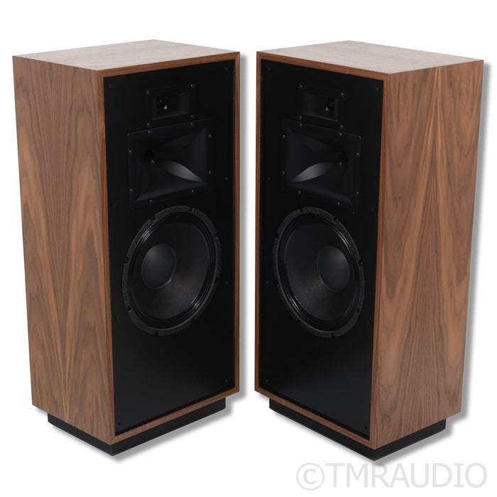 Klipsch Forte IV Floorstanding Speaker; American Walnut Pair