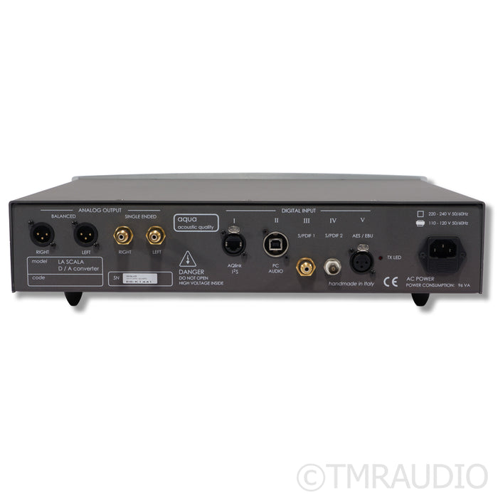 Aqua Acoustics La Scala MKII Tube Hybrid DAC; D/A Converter