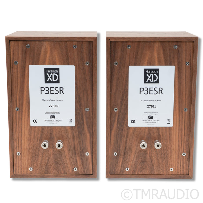 Harbeth P3ESR XD Bookshelf Speakers; Walnut Pair