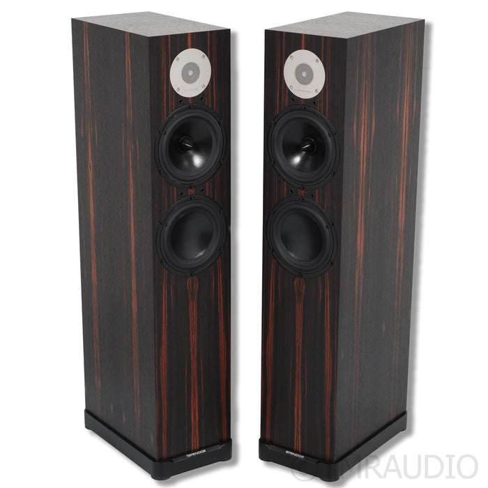Spendor D7 Floorstanding Speakers; Natural Ebony Pair