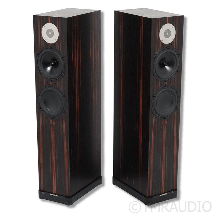 Spendor D7 Floorstanding Speakers; Natural Ebony Pair