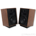 Klipsch Heresy IV Floorstanding Speakers; Walnut Pair w/Lambswool Grill