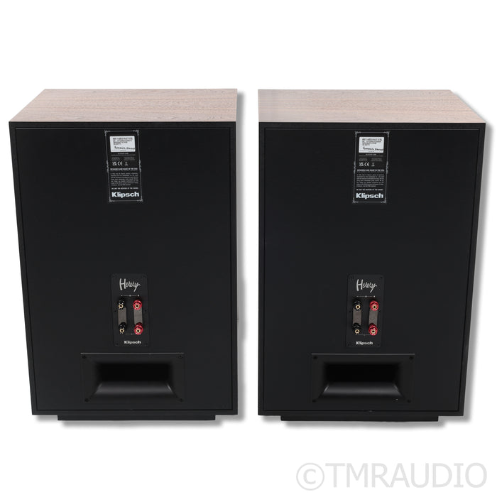 Klipsch Heresy IV Floorstanding Speakers; Walnut Pair w/Lambswool Grill