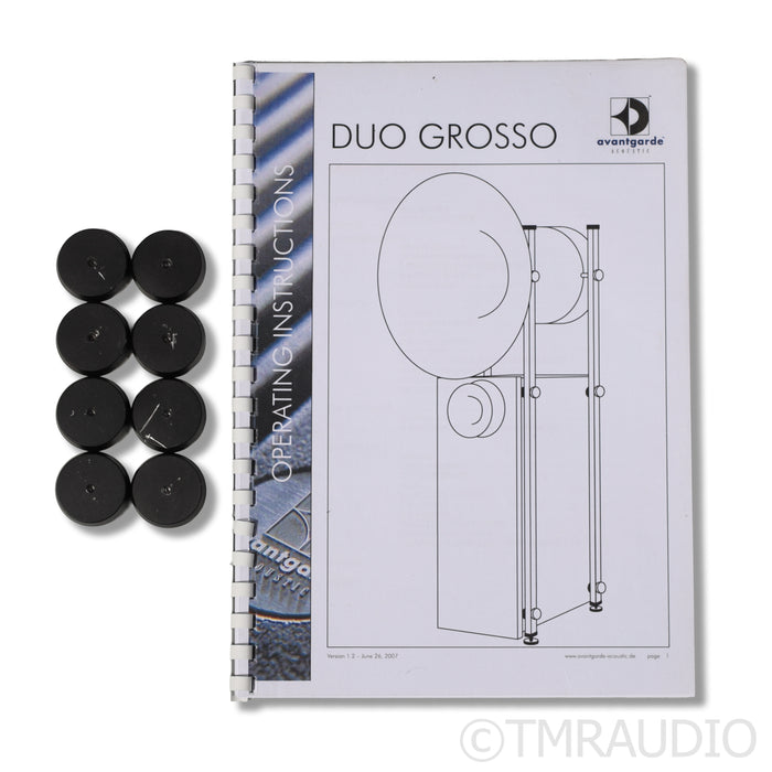 Avantgarde Duo Grosso Hybrid Floorstanding Speakers; Sapphire Burma Blue Pair