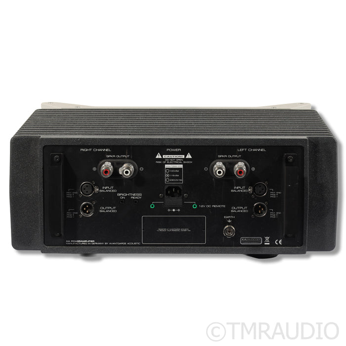 Avantgarde XA Stereo Power Amplifier