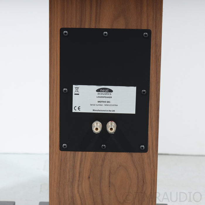 Neat Acoustics Motive SX1 Floorstanding Speakers; Walnut Pair