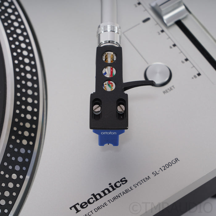 Technics SL-1200GR Direct Drive Turntable with Ortofon Quintet Blue MC Cartridge