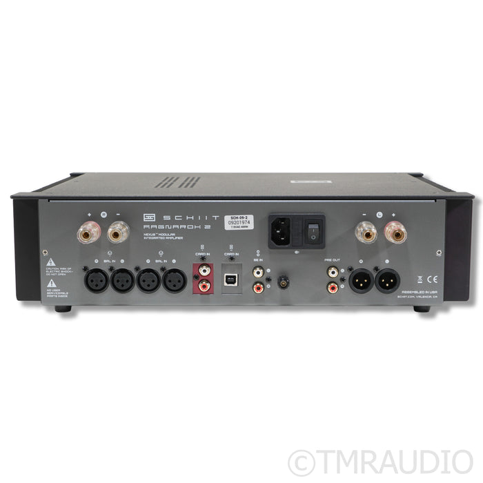 Schiit Audio Ragnarok 2 Stereo Integrated Amplifier; Fully Loaded; MM Phono