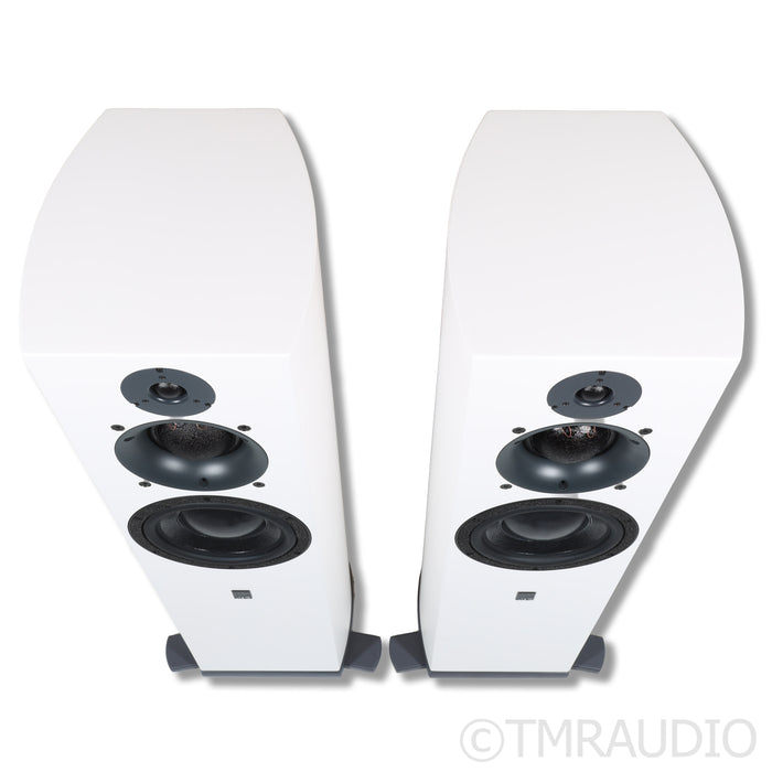 ATC SCM40A Floorstanding Active Speakers; White Pair (Open Box)