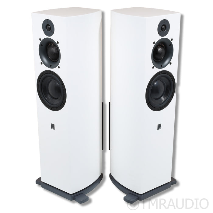 ATC SCM40A Floorstanding Active Speakers; White Pair (Open Box)