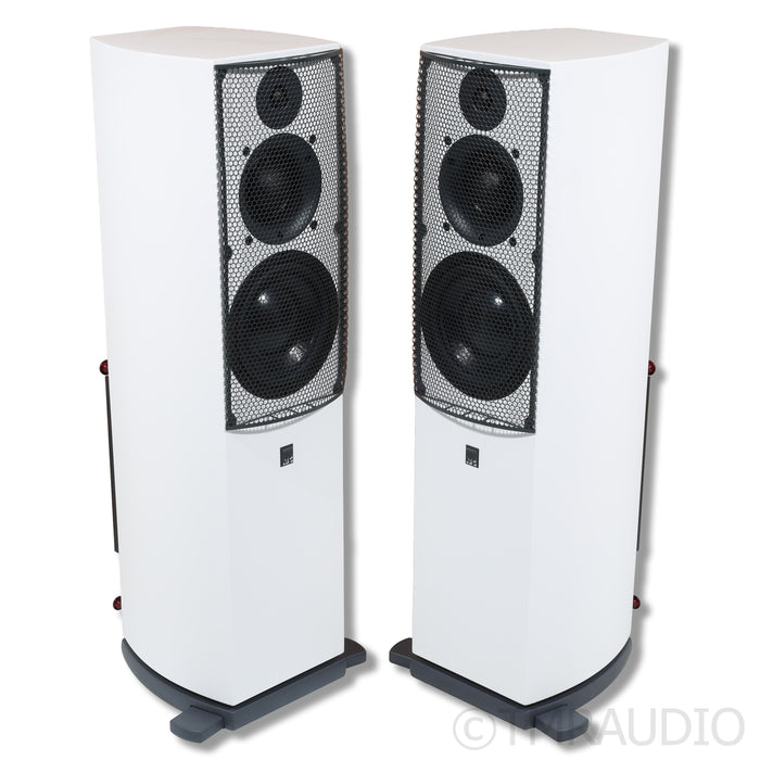 ATC SCM40A Floorstanding Active Speakers; White Pair (Open Box)