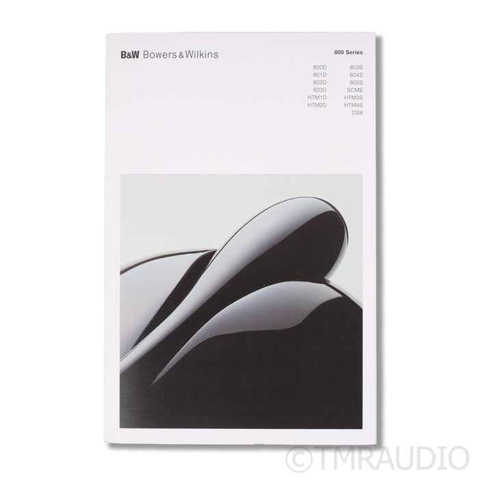 Bowers & Wilkins 802D Floorstanding Speakers; Cherrywood Pair